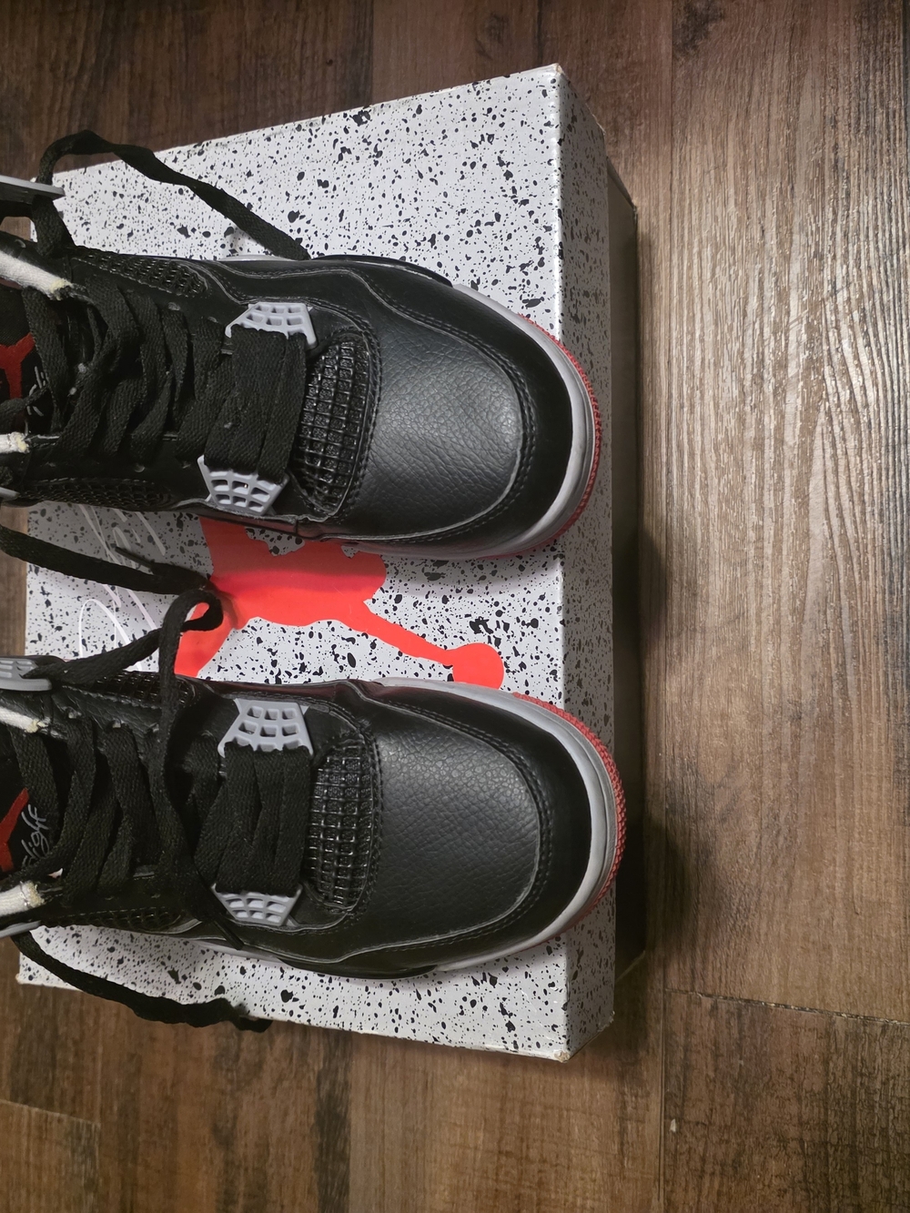 Jordan Black and White Sneakers